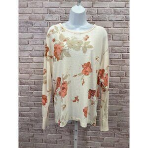 We the Free Shirt, Cream multi, XS, Used - Good